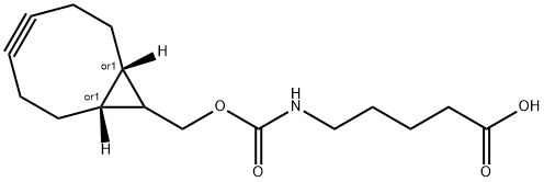 5-ENDO-双环[6,1,0]壬炔-戊酸 结构式