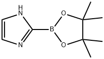 1H-Imidazole, 2-(4,4,5,5-tetramethyl-1,3,2-dioxaborolan-2-yl)- 结构式