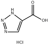 3H-1,2,3-三唑-4-羧酸盐酸盐 结构式