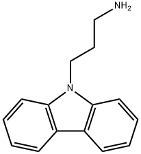 9H-CARBAZOLE-9-PROPANAMINE 结构式