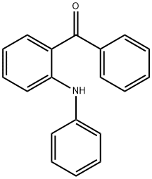 Methanone, phenyl[2-(phenylamino)phenyl]- 结构式