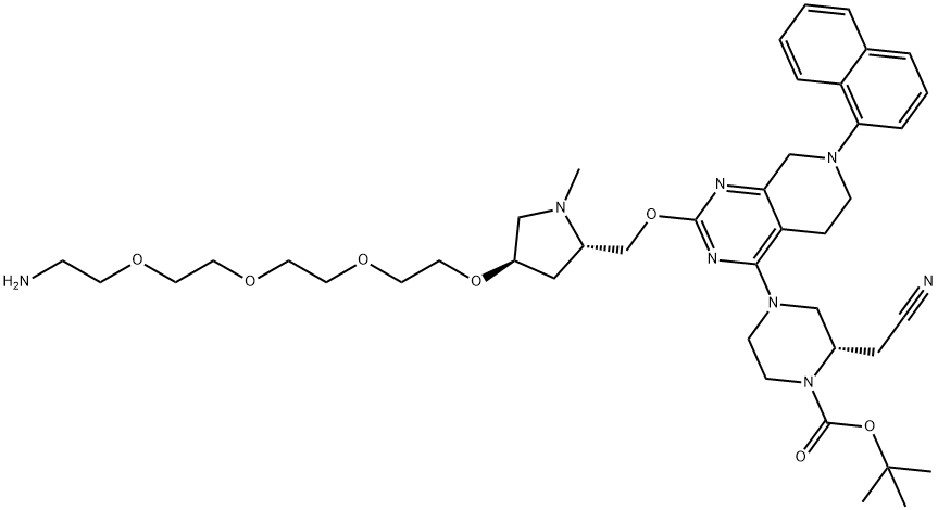 K-Ras ligand-Linker Conjugate 6 结构式