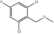 1,3-Dichloro-5-fluoro-2-(methoxymethyl)benzene 结构式