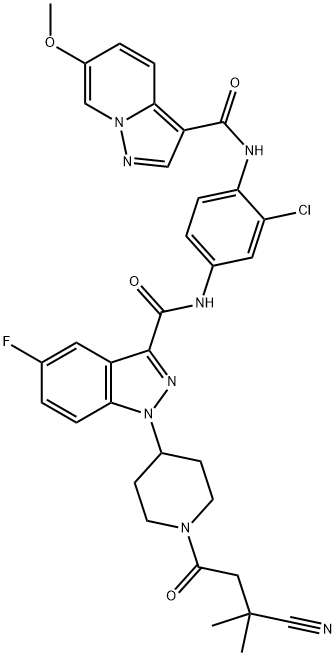 Src Inhibitor 3 结构式