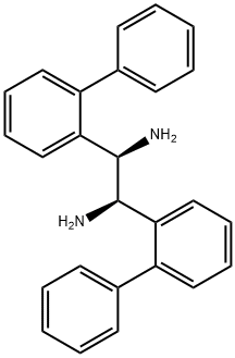 (1R,2R)-1,2-di([1,1'-biphenyl]-2-yl)ethane-1,2-diamine 结构式