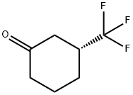 (3R)-3-(TRIFLUOROMETHYL)CYCLOHEXANONE 结构式