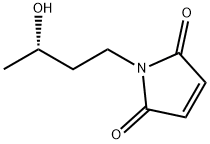 1H-Pyrrole-2,5-dione, 1-[(3S)-3-hydroxybutyl]- 结构式