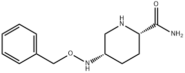 2-Piperidinecarboxamide, 5-[(phenylmethoxy)amino]-, (2S,5S)- 结构式