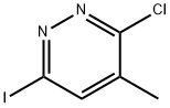 3-氯-6-碘-4-甲氧基哒嗪 结构式