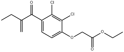 依他尼酸乙酯 结构式