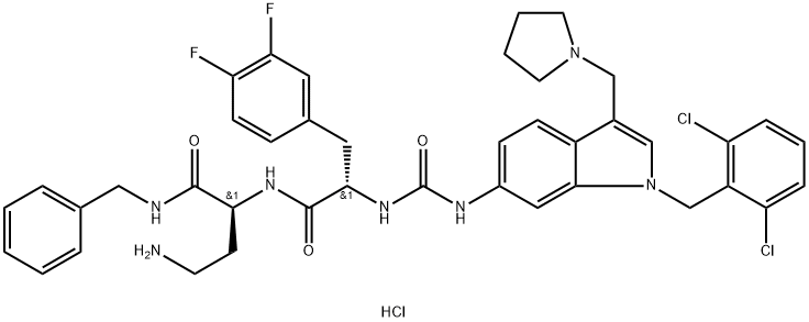 RWJ-56110 DIHYDROCHLORIDE 结构式