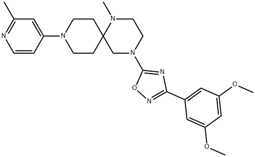 化合物 MRK-740 结构式