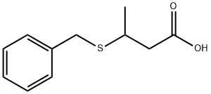 Butanoic acid, 3-[(phenylmethyl)thio]- 结构式