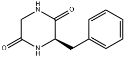 (R)-3-Benzyl-piperazine-2,5-dione 结构式