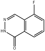 5-氟酞嗪-1(2H)-酮 结构式