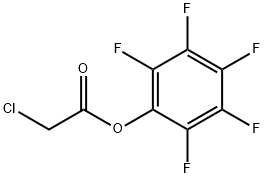 2,3,4,5,6-五氟苯基2-氯乙酸酯 结构式