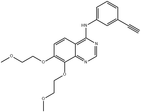 厄洛替尼杂质43 结构式