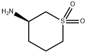 (R)-1,1-DIOXO-HEXAHYDRO-1L6-THIOPYRAN-3-YLAMINE 结构式