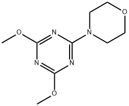 4-(4,6-二甲氧基-1,3,5-三嗪-2-基)吗啉 结构式