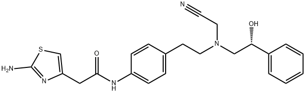 米拉贝隆杂质74 结构式