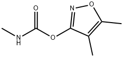 dimethyl-1,2-oxazol-3-yl N-methylcarbamate 结构式