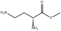 (R)-2,4-Diamino-butyric acid methyl ester 结构式