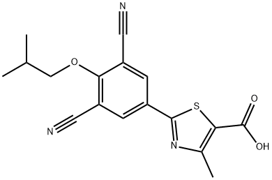 非布索坦杂质42 结构式