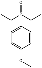 diethyl(4-methoxyphenyl)phosphine oxide 结构式