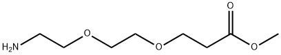 Propanoic acid, 3-[2-(2-aminoethoxy)ethoxy]-, methyl ester 结构式