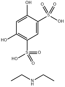 羟苯磺酸钙杂质15(二乙胺盐) 结构式