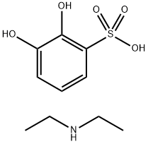 羟苯磺酸钙杂质14(二乙胺盐) 结构式