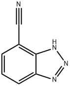 1H-Benzotriazole-7-carbonitrile 结构式