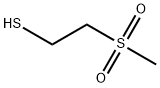 2-methanesulfonylethane-1-thiol 结构式