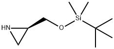 Aziridine, 2-[[[(1,1-dimethylethyl)dimethylsilyl]oxy]methyl]-, (2R)- 结构式