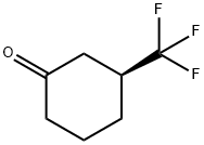 (S)-3-TRIFLUOROMETHYL-CYCLOHEXANONE 结构式