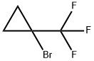 1-溴-1-(三氟甲基)环丙烷 结构式