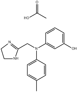 Phentolamine acetate 结构式