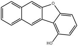 萘并[2,3-B]苯并呋喃-1-醇 结构式