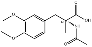 N-Acetyl D-α-Methyl DOPA Dimethyl Ether 结构式