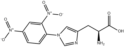 L-Histidine, 1-(2,4-dinitrophenyl)- 结构式