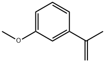 3-(1-甲基乙烯基)苯甲醚 结构式