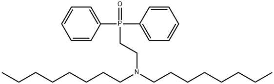 (2-(dioctylamino)ethyl)diphenylphosphine oxide 结构式