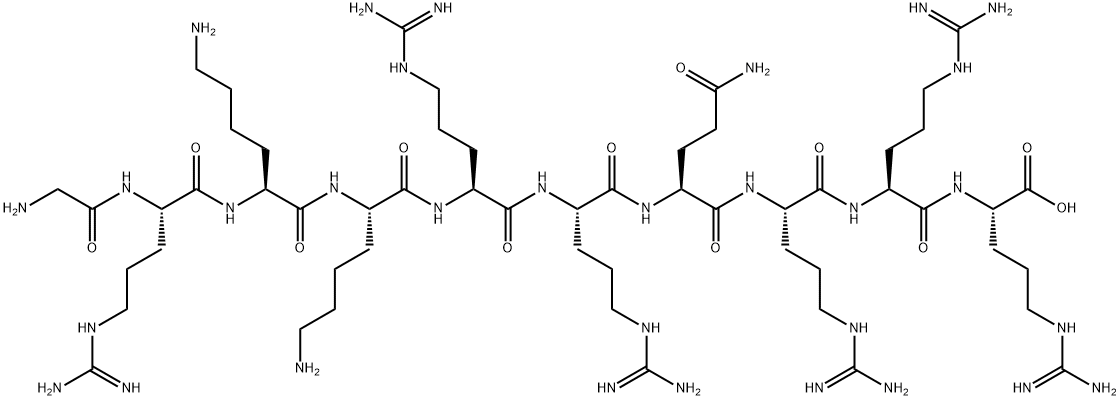 穿膜肽TAT (48-57) 结构式