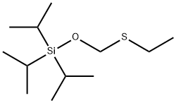 Silane, [(ethylthio)methoxy]tris(1-methylethyl)- 结构式