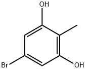 1,3-Benzenediol, 5-bromo-2-methyl- 结构式