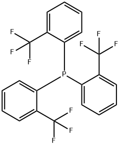 tris[2-(trifluoromethyl)phenyl]phosphine 结构式