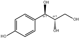 erythro-1-(4-Hydroxyphenyl)propane-1,2,3-triol 结构式