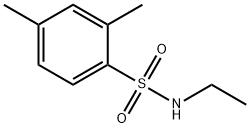 N-乙基-2,4-二甲基苯磺酰胺 结构式