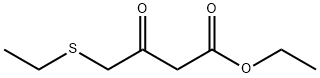 Butanoic acid, 4-(ethylthio)-3-oxo-, ethyl ester 结构式