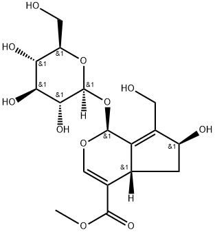 10-Hydroxymajoroside 结构式